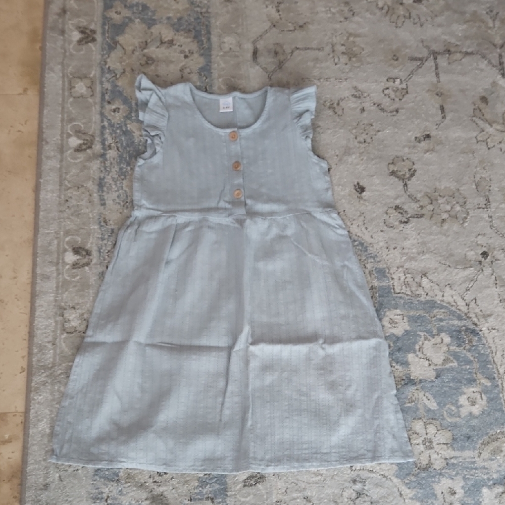 Iffei Charming Blue Kids Dress